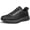 All Black, variant on vibdiv Walking Shoes Men Lightweight Breathable Running Tennis Athletic Gym Workout Cross Training Slip on Sneakers All Black Size 13.5