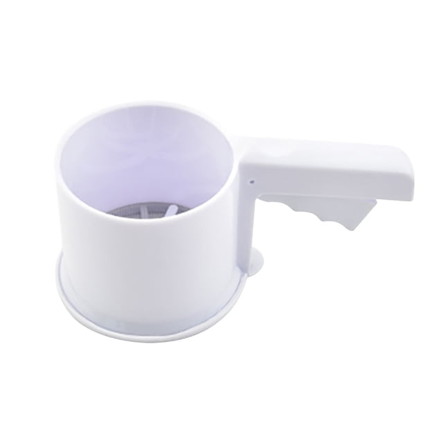 TIMIFIS Dish Towel Baking Cup Type Flour Strainer Household Hand-Held Fine Sieve Kitchen Appliances