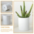 thumbnail image 3 of WRITWAA White Iron Planter with Retro Design Stackable Metal Pail for Indoor and Outdoor Garden Decor, 3 of 7