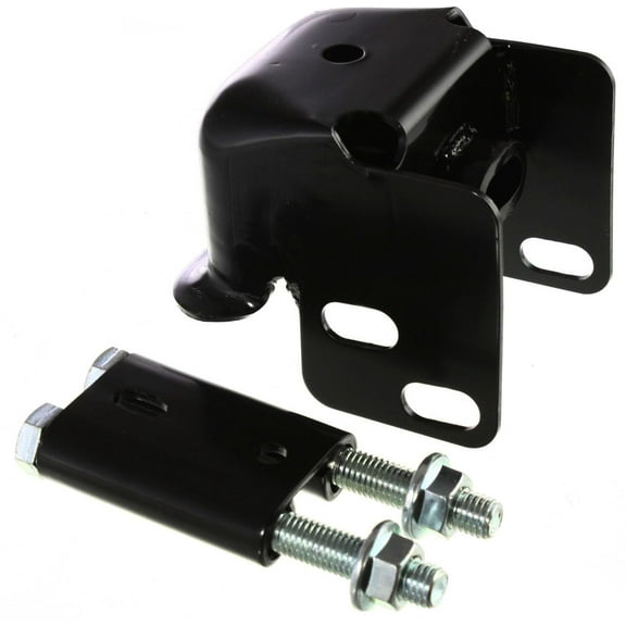 Front Bumper Bracket Compatible with CHEVROLET SILVERADO P/U 2007-2013 Right Passenger Side=Left Driver Side Impact Bar Steel