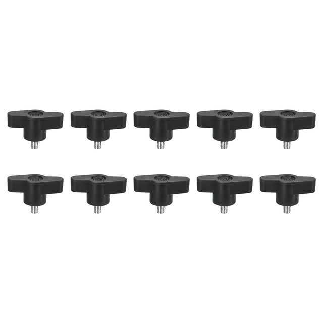 Uxcell Vis de Serrage en Acier Inoxydable 304 Bouton en Forme de T Vis à Pouce M5 x 8mm 10