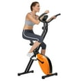 thumbnail image 2 of Demifill Folding Exercise Bike,Folding Magnetic Upright Exercise Indoor Cycling Stationary Bike for Gym Cardio, Indoor Cycling Bike for Home Workout, Orange, 2 of 11