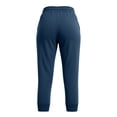 thumbnail image 6 of Lenpel Women's Yoga Capri Joggers Fashion Drawstring Elastic Waist Cropped Pants with Pockets Comfy Lightweight Workout Lounge Pants, 6 of 7