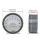 thumbnail image 5 of Riwesomey Manómetro diferencial medidor de presión manómetro diferencial de alta precisión fácil Pantallas optoelectrónicas -30Pa-+30Pa, 5 of 6