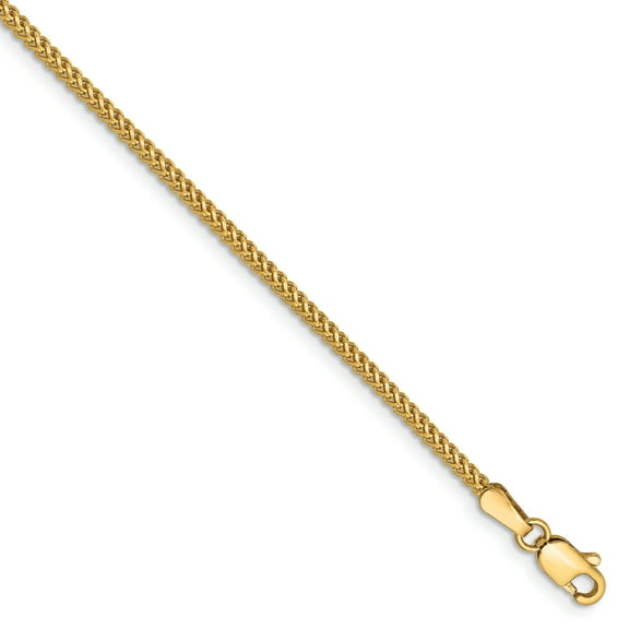 14k 1.3mm Franco Chain