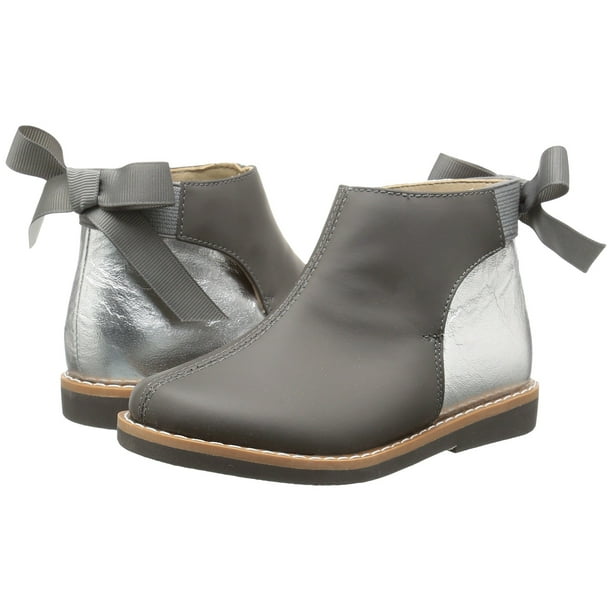 Elephantito Elephantito Toddler Anabelle Bootie Gray Elephantito Elephantito Toddler Anabelle Bootie Gray