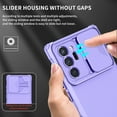 thumbnail image 4 of SaniMore for Samsung Galaxy Note 20 Ultra 5G Case 2020 with Slide Camera Cover Built-in Kickstand Dual Layer Hybrid Shockproof Case for Galaxy Note 20 Ultra 5G 6.9", Purple, 4 of 13