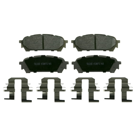 Wagner ThermoQuiet MX1004 Semi-Metallic Disc Brake Pad Set