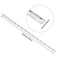 thumbnail image 2 of Unique Bargains 6mmx247mm Spiral White Line Solid Acrylic Round Rod Bar 4pcs, 2 of 3