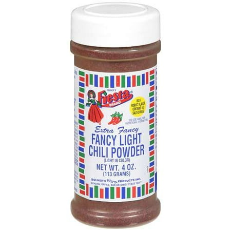 (3 Pack) Fiesta Brand Fancy Light Chili Powder, 4 oz (Best Chili Powder Brand)