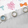 thumbnail image 4 of Manfei Cute Ribbon Curtains for Living Room, Kawaii Princess Bowknot Blackout Curtains Set of 2 (42x84), Polka Dots Curtains and Drapes (42x84), Window Curtains Room Decor, 4 of 6