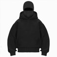 thumbnail image 5 of NOLDARES Cat Pouch Hoodie for Women Kangaroo Pocket Dog Pouch Sweatshirts Pet Carrier Pullover Animal Holder Long Sleeve Tops,Black,L, 5 of 5