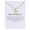 Z-J, variant on Birthstone Small Pendant Necklace Female Ins Cold Wind Jewelry Sweet Accessories (Sapphire blue,One Size)