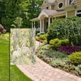 thumbnail image 2 of Yayeee Garden Flag 12"x18" Double Sided Outdoor Yard Lawn Holiday Decorations, Yellow Floral Rabbit, 2 of 6
