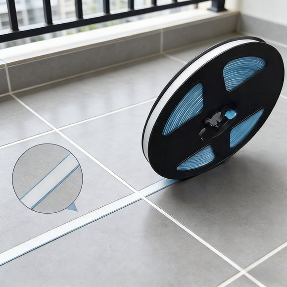 Waterproof Sealing Tape, Staron 2026 Peel Stick Adhesive Caulk Strip, Flexible Decorative Wall Gap Cover for Bathtub Sink Toilet Tile Edges, White