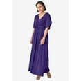 thumbnail image 5 of ellos Women's Plus Size Knit Tie-Back Maxi, 5 of 6