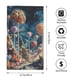 thumbnail image 2 of Balery Starry Sky Planet Lollipop Toalla de Microfibra Premium con Estampado – 27.5x16 pulgadas, Alta Absorción, Suave y Aterciopelada, Secado Rápido, 2 of 6