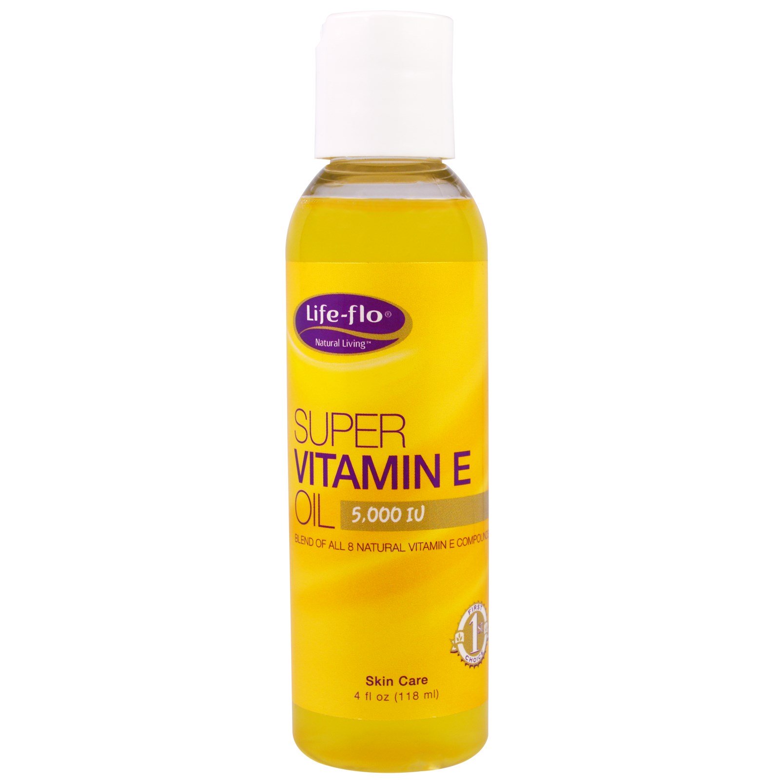 Lifeflo Super Vitamin E Oil 5 000 IU 4 fl oz 118 ml