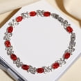 thumbnail image 2 of Exquisita pulsera de cristal de Color de la suerte misteriosa, encanto de novia, regalo de joyería de compromiso de boda, regalo del Día de la madre, 2 of 4