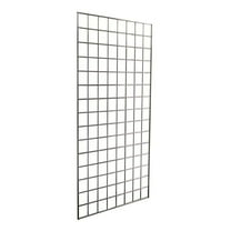 AMKO 2 x 6 ft. Gridwall Panels, Chrome