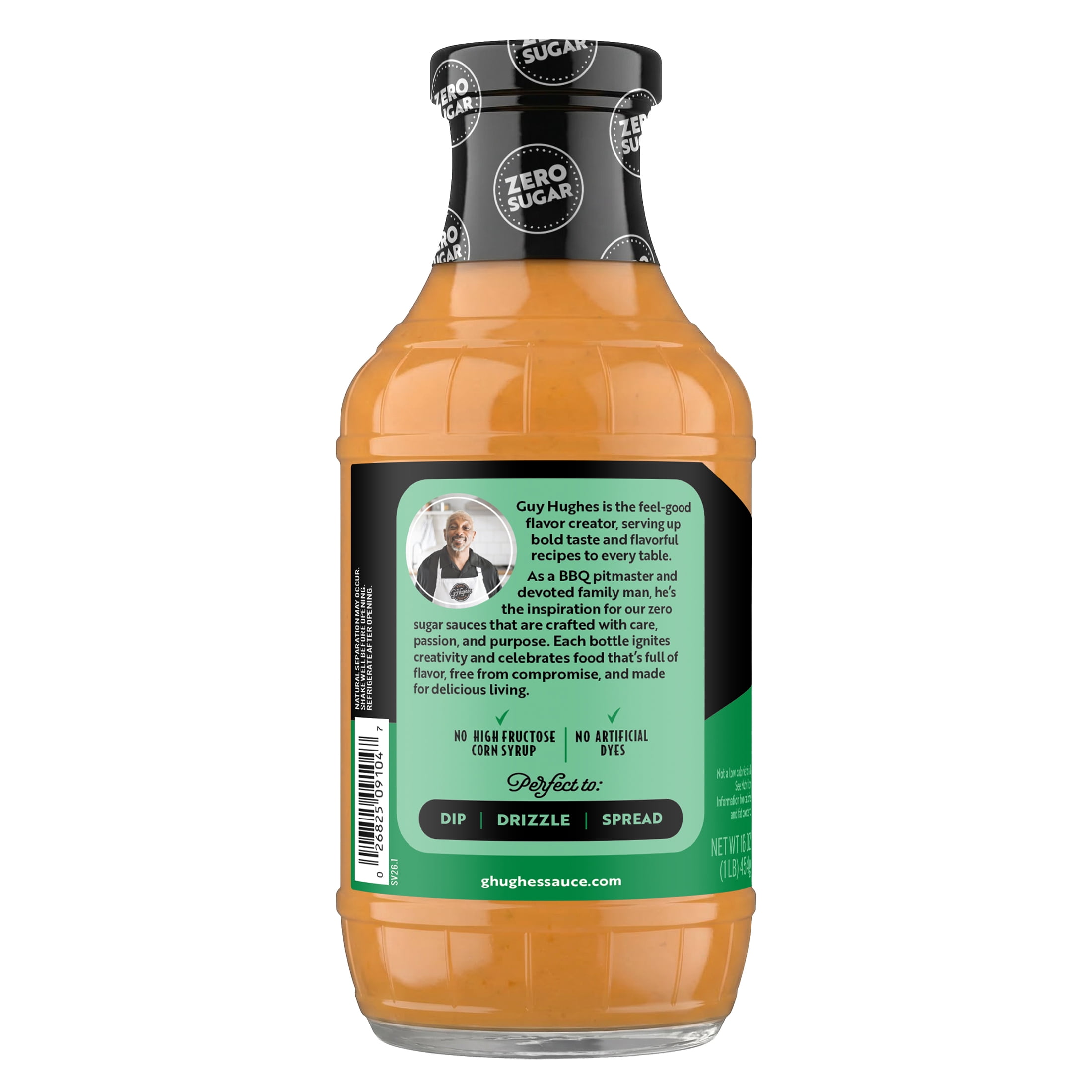 G Hughes Zero Sugar Burger Secret Sauce, 16 oz