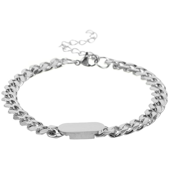 Clispeed Mens Bracelet Titanium Steel 1Pack