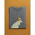 thumbnail image 3 of Image Conscious Bear And Man Fishing T-Shirt Women -Jay Fleck Designs, Female Large, 3 of 4