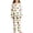 C103 Beige, variant on CONZONE Halloween Toddler Girls Pajamas Graphic Pjs Set Hallowmas Jammies Long Sleeve Button Down Shirts Pants 2 Piece Sleepwear Loungewear for Kids