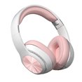 thumbnail image 5 of Clearance! Wireless Bluetooth Noise Cancelling Headphones, Over Ear Bluetooth Headphones, HD Call Low Delay, HiFi Stereo Sound, Wired & Wireless Modes, Folding Headset, for Travel, Home, Work Pink, 5 of 6