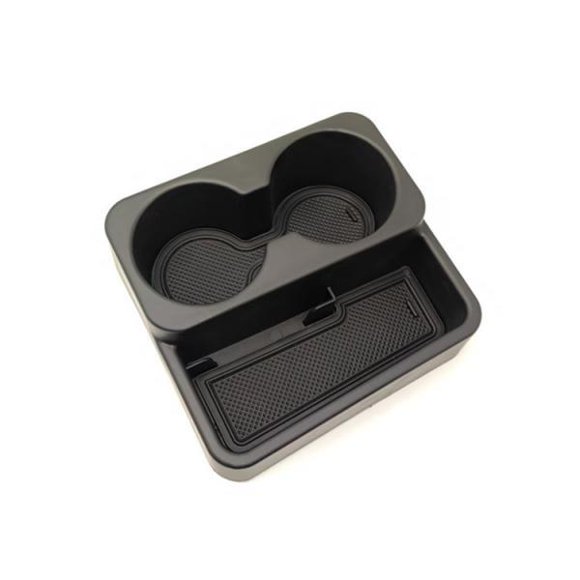 Caja almacenamiento para consola central del automóvil, portavasos, práctico y conveniente, organizador automóvil profesional, portavasos para