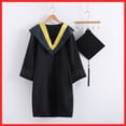 thumbnail image 3 of Ropa de licenciatura Vestido de graduación Estilo universitario Ropa de maestría Estudiantes universitarios adultos Vestido de graduación de ciencias y artes liberales femeninas, 3 of 5