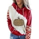 thumbnail image 4 of Sudadera para mujer Otoño Sudaderas Moda Casual Festival Impreso Blusa de manga larga Sudadera con capucha Tops Sudadera Odeerbi ODB-5, 4 of 5