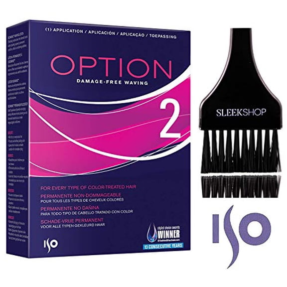 ISO OPTION Perm, Damage-Free Waving (with Sleek Tint Brush) - Option 2