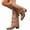 Beige, variant on Women's Festival Outfit Cowgirl Boots – Fringe Western Boots Perfect for Concerts, Halloween & Parties