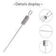 thumbnail image 4 of 12Pack 14 Inch Stainless Steel Barbecue Skewers with Buckle, Reusable Grilling Sticks Set Kebab Needles, 4 of 5