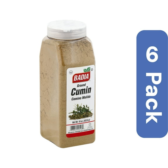 Badia Ground Cumin Seed 16 oz (Pack Of 6)