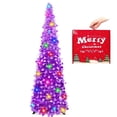 thumbnail image 1 of Árbol artificial MACTING de 152 cm, color morado, con luces desplegables, 1 of 5