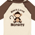 thumbnail image 4 of Inktastic Mimi Little Monkey Grandchild Boys or Girls Long Sleeve Baby Bodysuit, 4 of 5