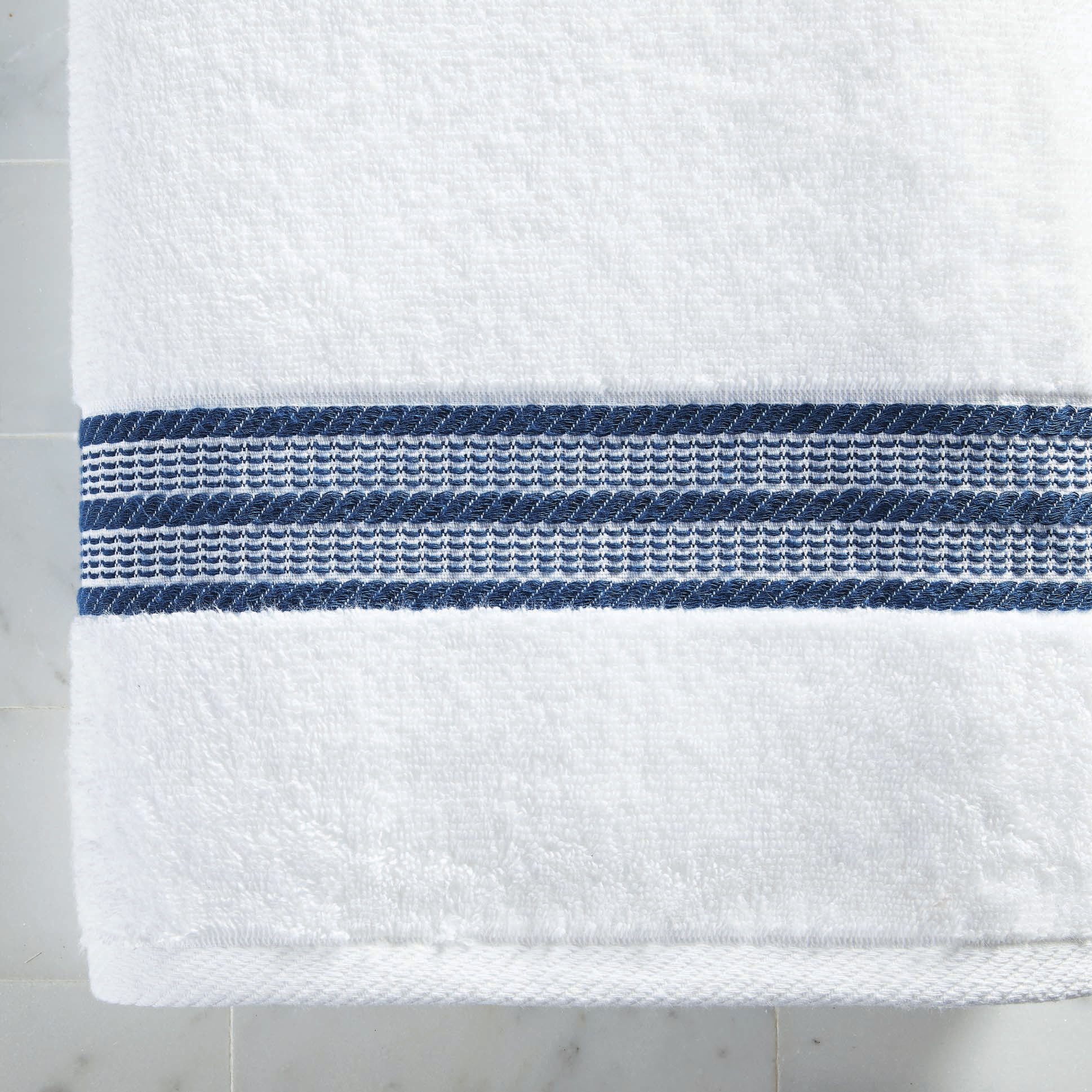 Better Homes Gardens Adult Bath Towel Light Blue Stripe