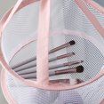 thumbnail image 5 of XingJian LLC Porte-Brosse de Maquillage - Rotation 360°, Rose Poussiéreux, 20cm, 5 of 5