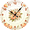OhWWy-9C, variant on 10 Inch Wooden Strawberry Clock,Round Decorative Kitchen Wall Clock Silent Non-Ticking Quartz Clock, Charming Fruit Botanical Home Wall Decoration
