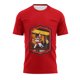 thumbnail image 2 of Hazbin Hotel Camiseta hombre Graphic Text Pool 3D Printing Street Casual Manga Corta Ropa Impresa Básica Rojo/M, 2 of 6