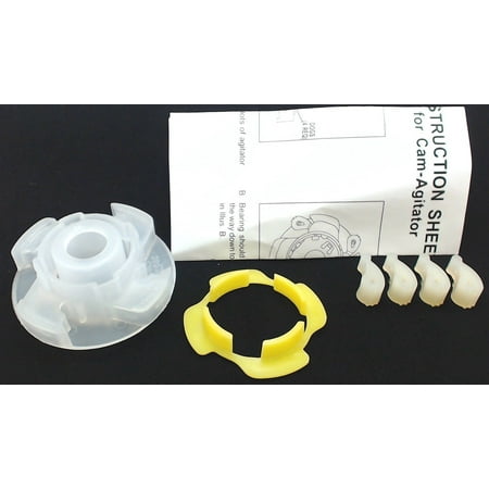 Washer Agitator Dogs & Cam Kit for Whirlpool, Sears, AP3094543, PS334648, (Best Agitator Washer 2019)