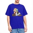 thumbnail image 3 of Camisetas de algodón 100 % de Peanuts, Charlie Brown y Snoopy, camisetas populares para hombre, camisetas de manga corta con diseño clásico Y2K de verano, 3 of 5