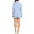 thumbnail image 3 of Conjunto de 2 piezas INSPIRE CHIC para blazer de manga larga y pantalones cortos, 3 of 5