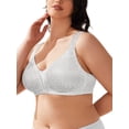 thumbnail image 3 of Wingslove Women's Plus Size Full Coverage Minimizer Bra Wirefree Non Padded for Everyday Comfort, White 40DDD, 3 of 7