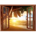 thumbnail image 2 of Wall26 Sunrise on Caribbean Beach Removable Wall Sticker/Wall Mural - 36"x48", 2 of 4