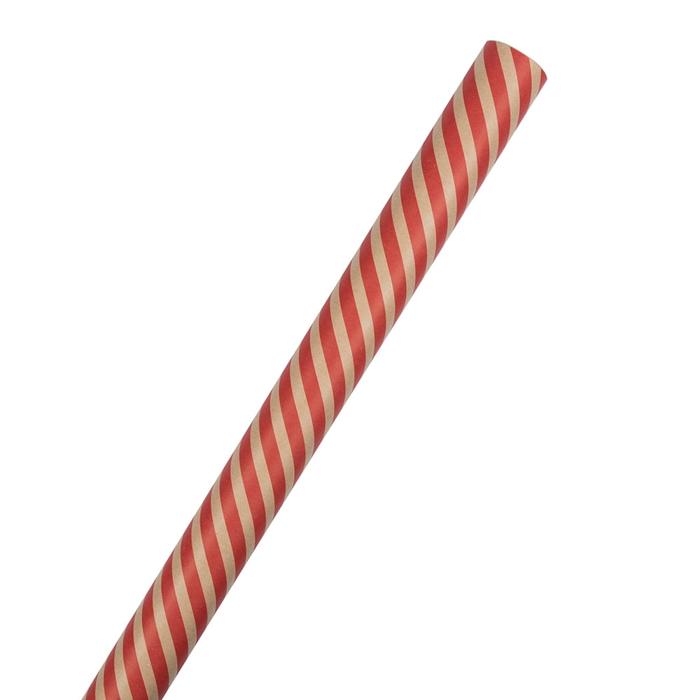 brown and white striped wrapping paper