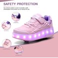 thumbnail image 3 of Patins à Roulettes Légers pour Enfants pour Débutants Intérieur Extérieur à Lacets Noir, 3 of 9