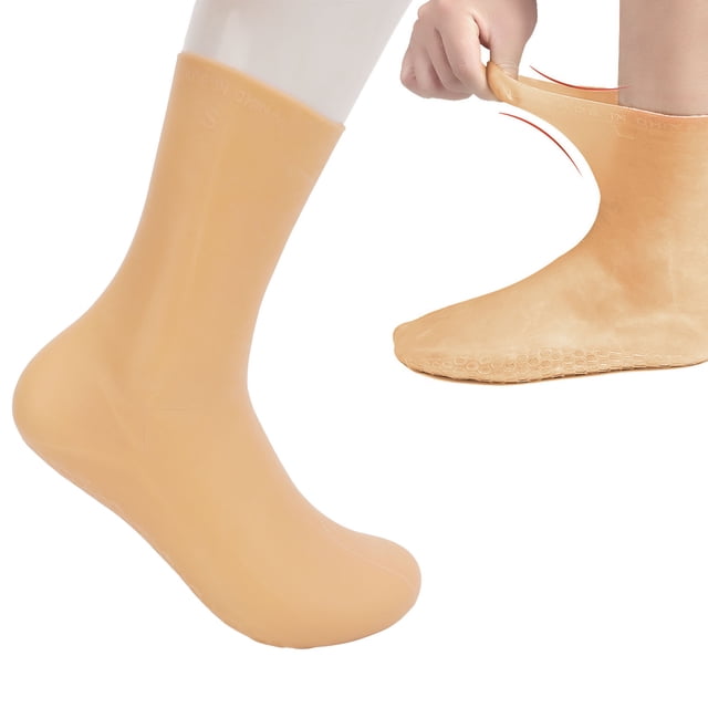 Calcetines Hidratantes Lavables Para Pies, 1 Par De Calcetines Hidratantes Para Pies, Calcetines De Pedicura Para Pies Secos Y Agrietados, Callos Y Piel áspera